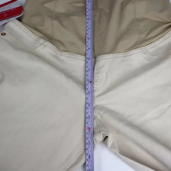 - Isabel Maternity Women's Size 6 Crossover Panel Skinny Maternity Jeans -… - Picture 11 of 12